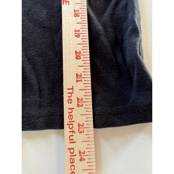 Vintage Y2K black v-neck tshirt It's 5 O'Clock Somewhere rhinestones retro sz L - Picture 8 of 8